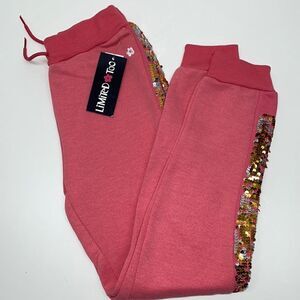 🔥LIMITED TOO sweatpants sz M (10-12) girls kids New